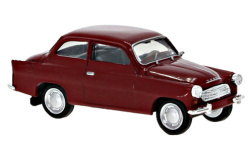 Škoda Octavia, tmavě červ., 1960 H0 Brekina 27455